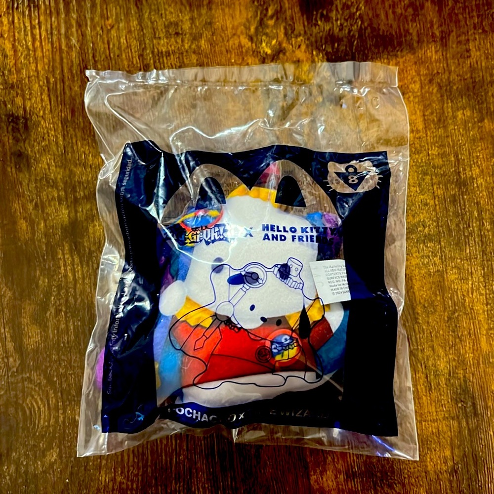 NEW Yu-Gi-Oh x Hello Kitty Pochacco Time Wizard McDonald's Toy